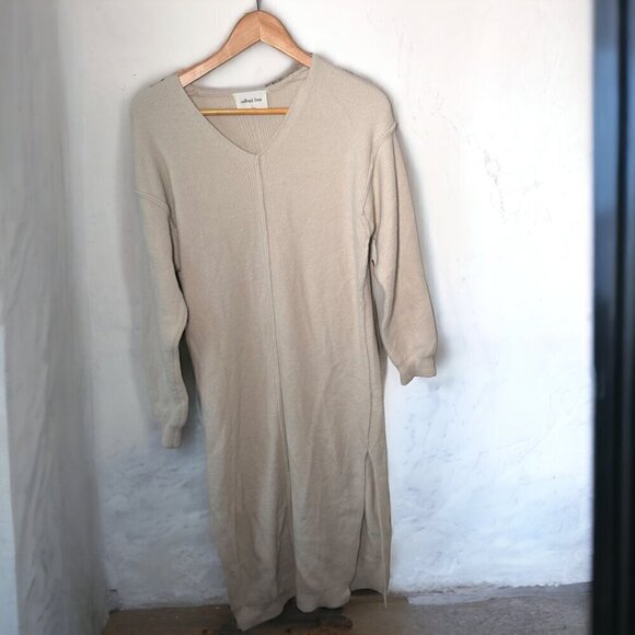 NWT Wilfred Free Hush  Knit V-Neck Dress S - Picture 2 of 9